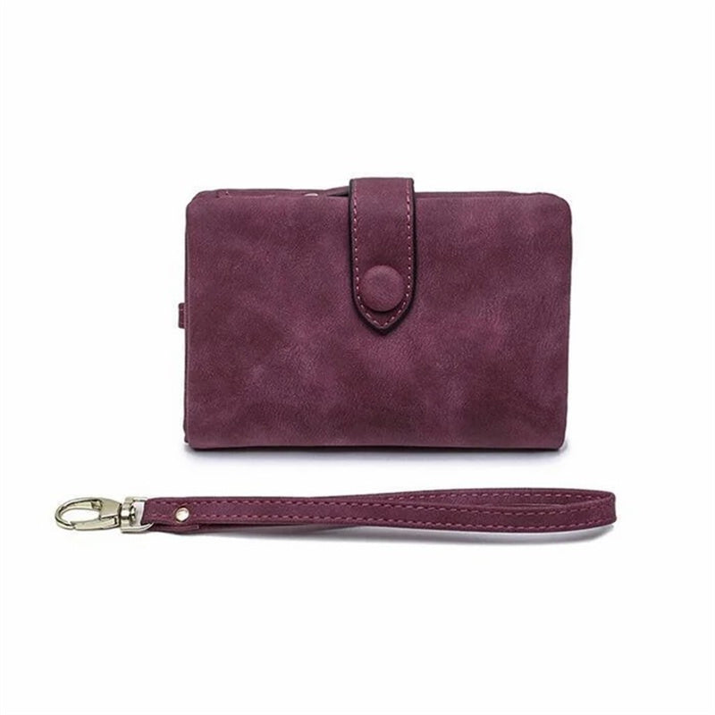 Guili | Women's Small Trifold Leather Wallet