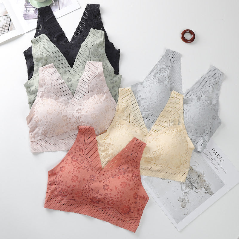 Guili | Sexy Beautiful Back Breathable Thin Bra