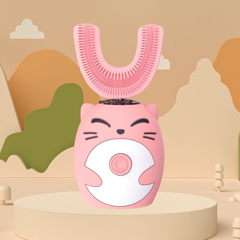 Guili | Electric Toothbrush for Kids | Make Brushing Fun - U-Shaped Kids Toothbrush