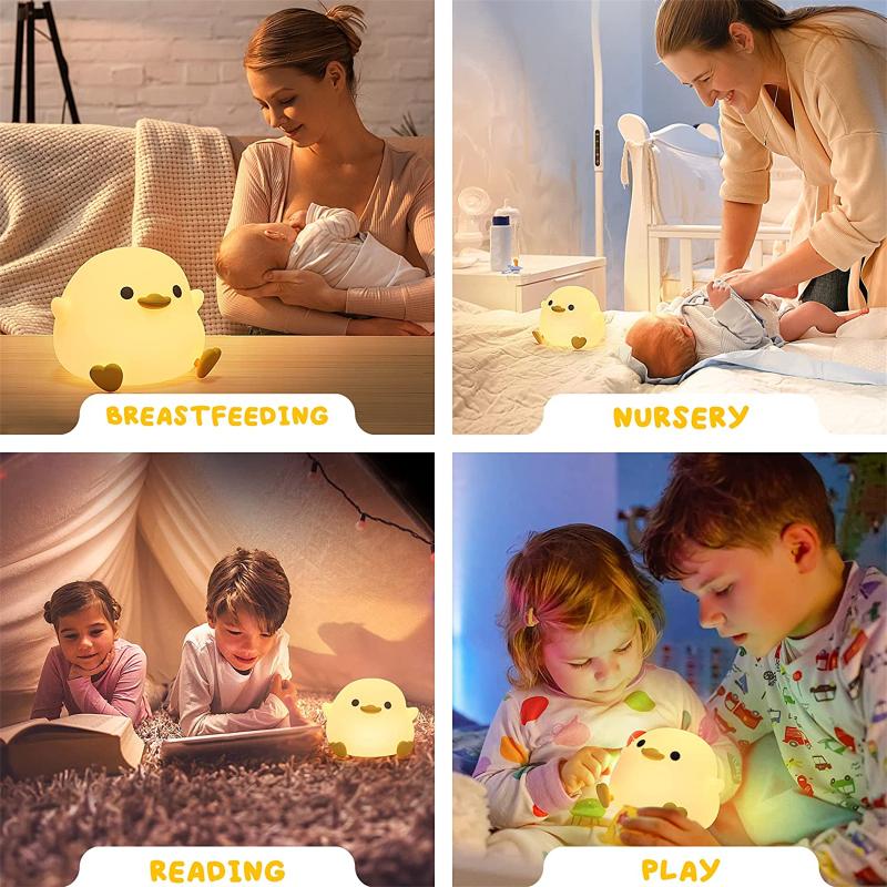 Guili | DuckieLight | Calming Night Light for Better Sleep - Dimmable Children's Lamp