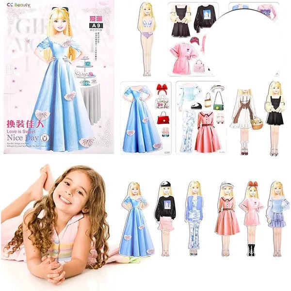 Guili | Magnetix PrincessPlay | Bring your imagination to life – Magnetic princess dress-up game