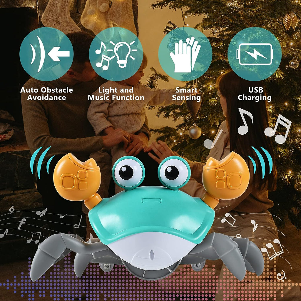Guili | Happycrab | Moving And Sound-Producing Toy - Crawling Crab Toy