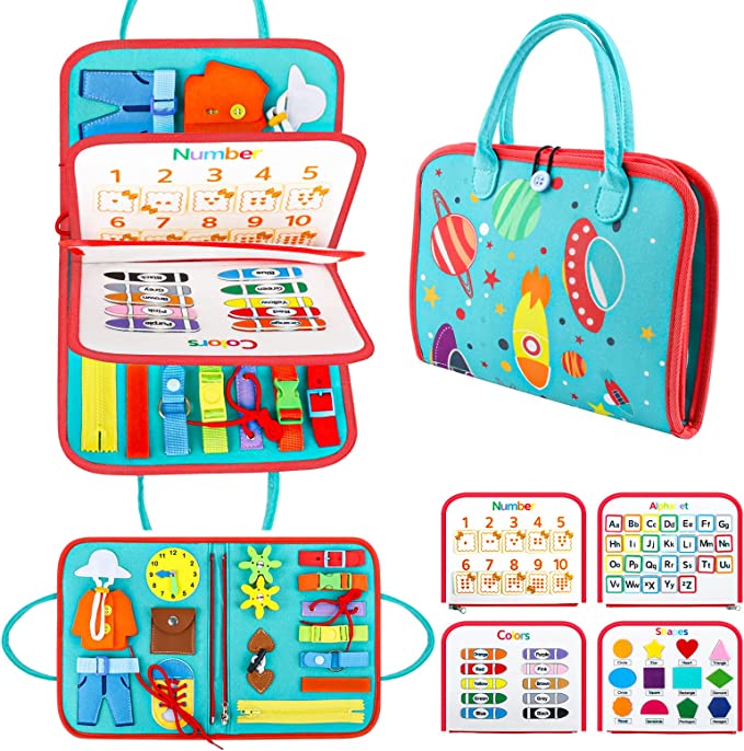 Guili | Toddler Activity Board | Play Fun and Learning - Montessori Toys