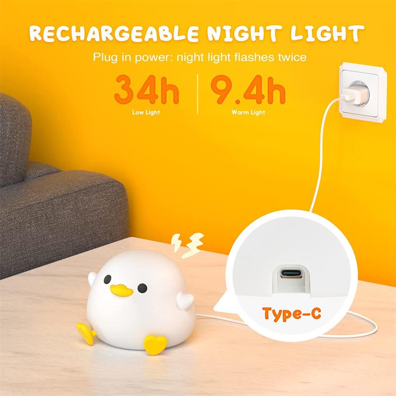 Guili | DuckieLight | Calming Night Light for Better Sleep - Dimmable Children's Lamp