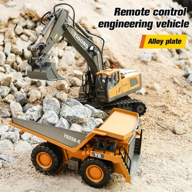 Guili | RC Power Machine | Ultimate Play Fun for Young Adventurers - Remote Control Excavator