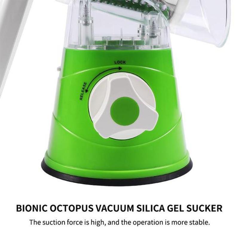Guili | 3 in 1 Rotary Cheese Grater Vegetable Slicer