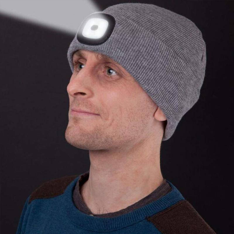 Guili | Removable LED Headlamp Beanie Hat