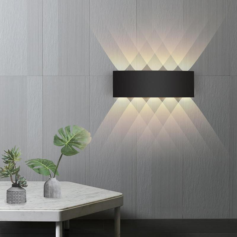 Modern Rectangular LED Wall 2-Light