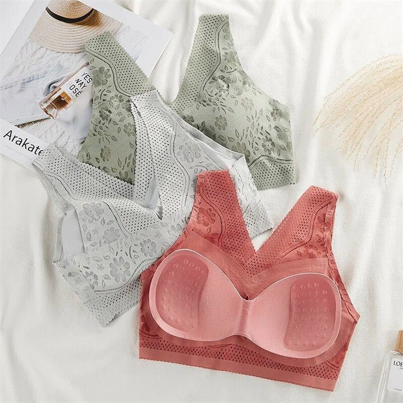 Guili | Sexy Beautiful Back Breathable Thin Bra