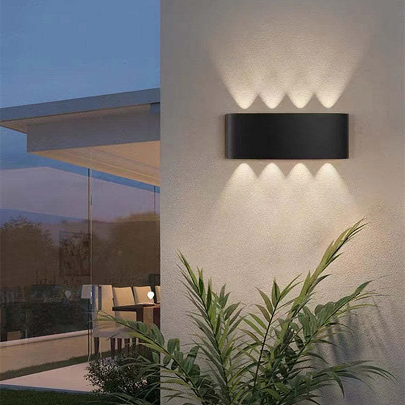 Modern Rectangular LED Wall 2-Light