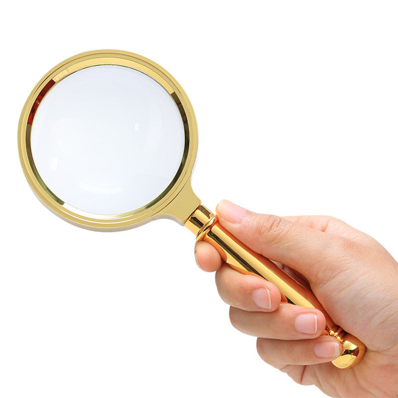 Guili | 10X Magnifying Glass, Ideal for Reading Small Prints, Map, Newspaper, Magazine, and More