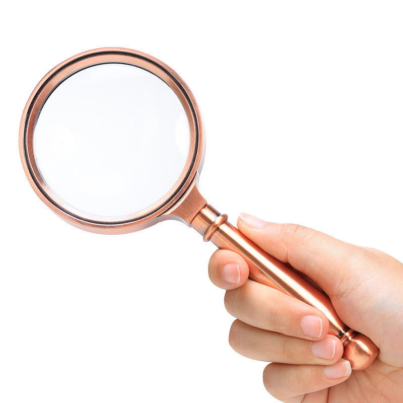 Guili | 10X Magnifying Glass, Ideal for Reading Small Prints, Map, Newspaper, Magazine, and More