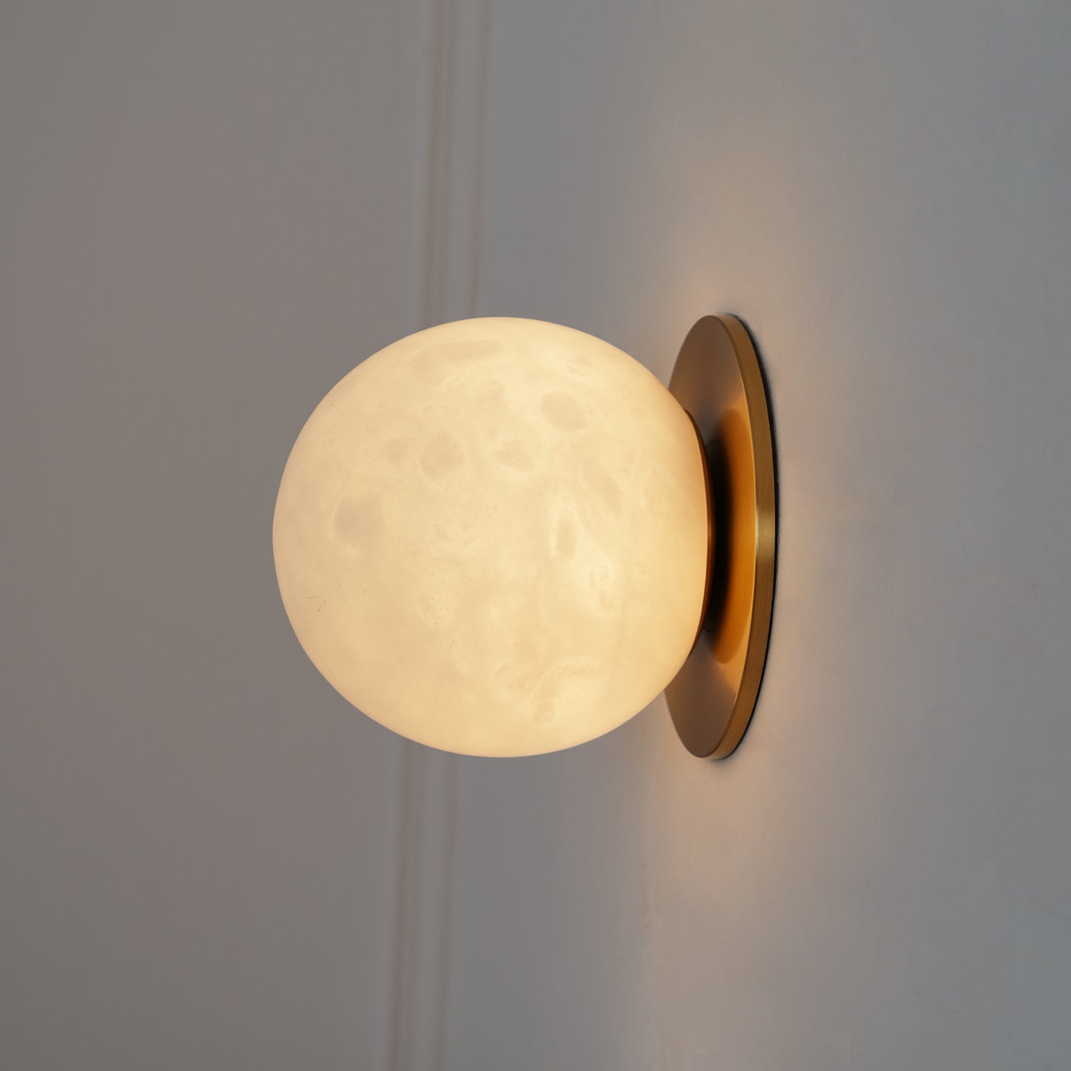 Alabaster Globe LED Wall Sconce 1-Light