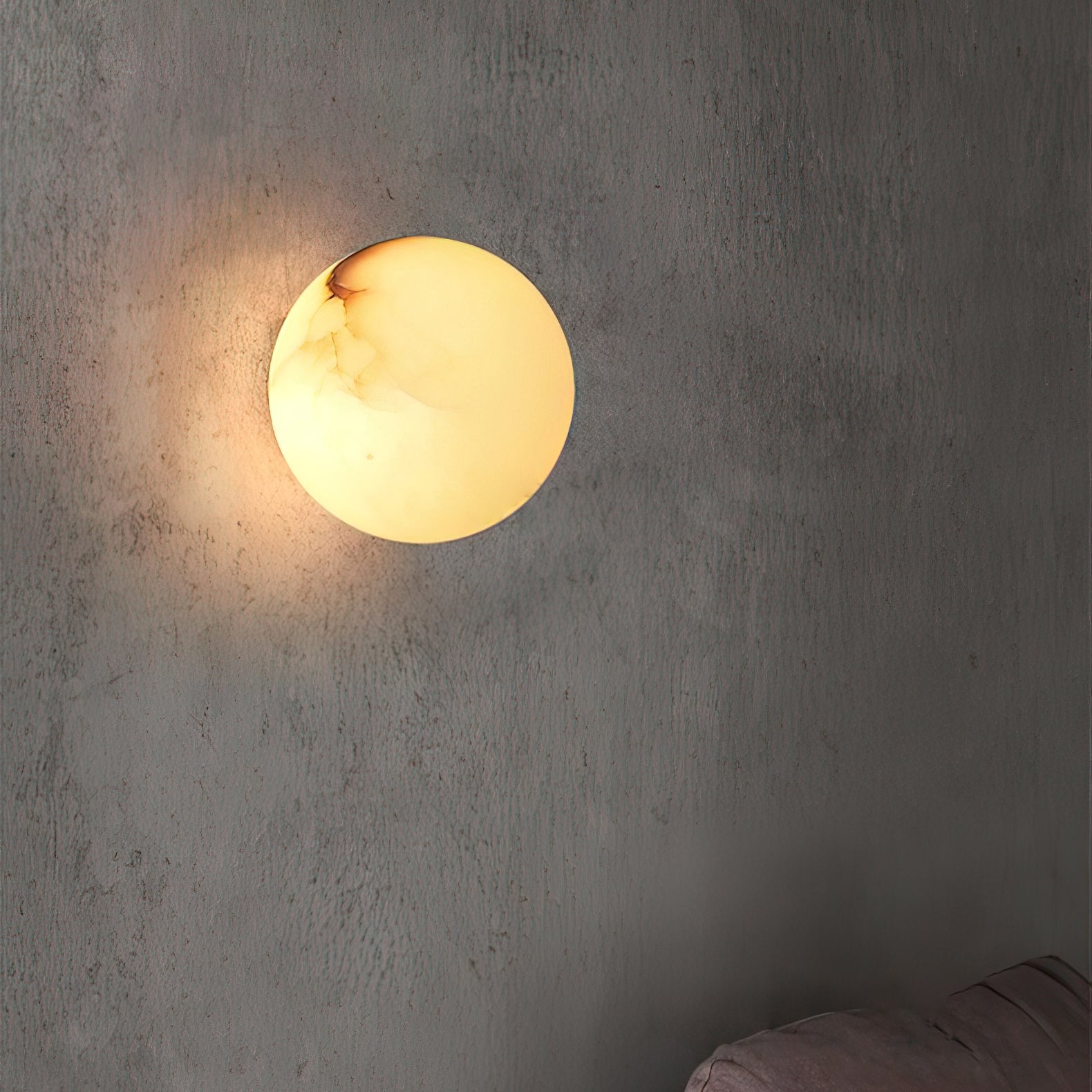Alabaster Globe LED Wall Sconce 1-Light