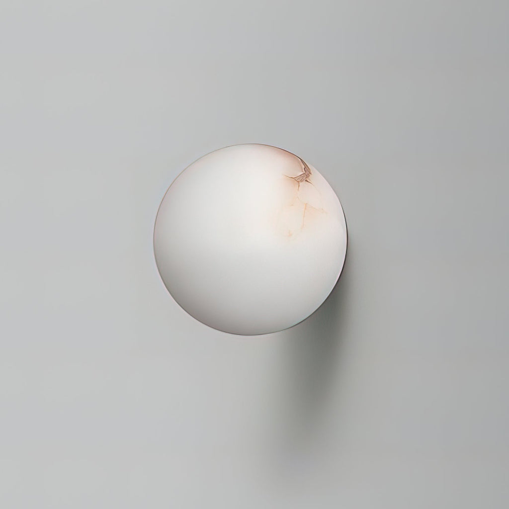 Alabaster Globe LED Wall Sconce 1-Light
