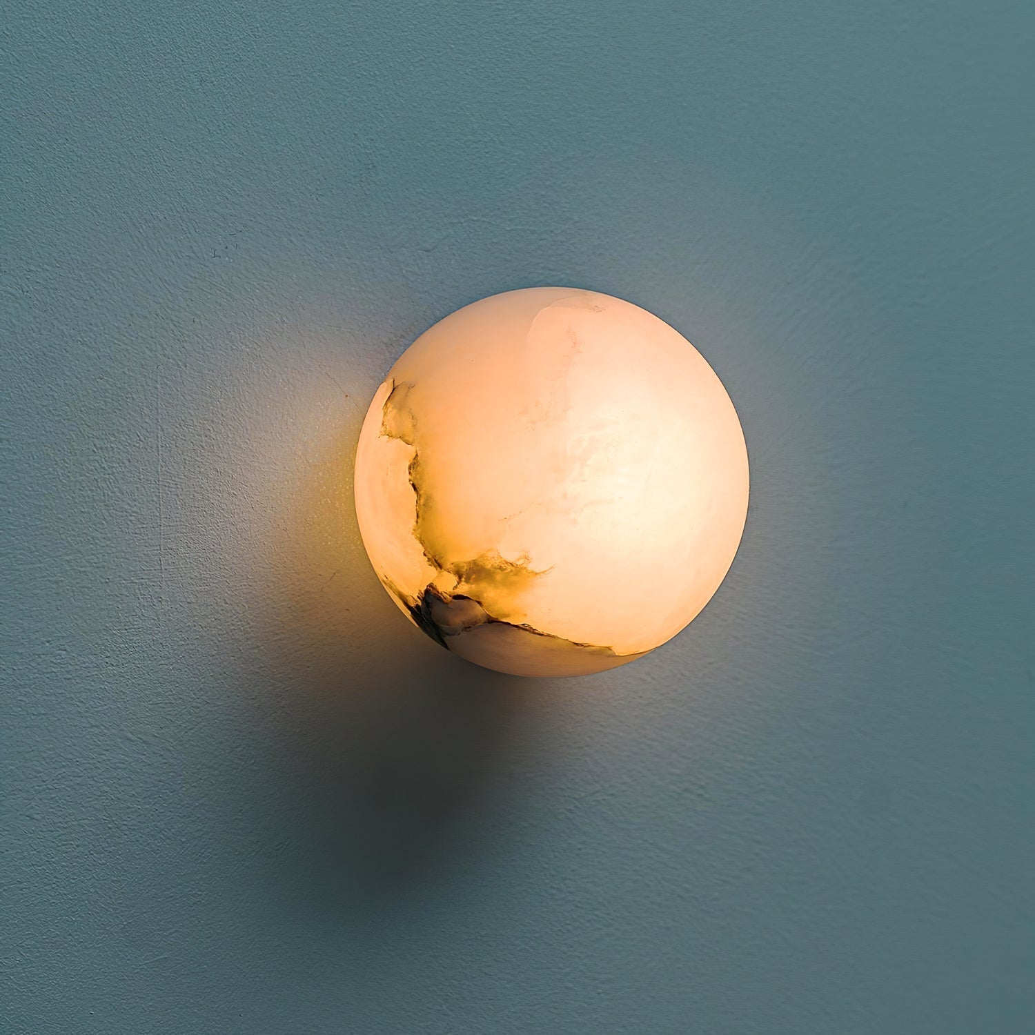 Alabaster Globe LED Wall Sconce 1-Light