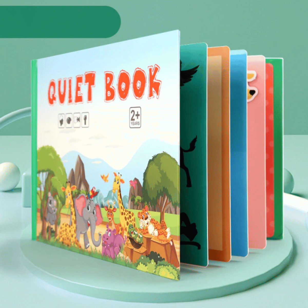 Guili | My First Busy Book Montessori | Interactive Education - Toddler Toy