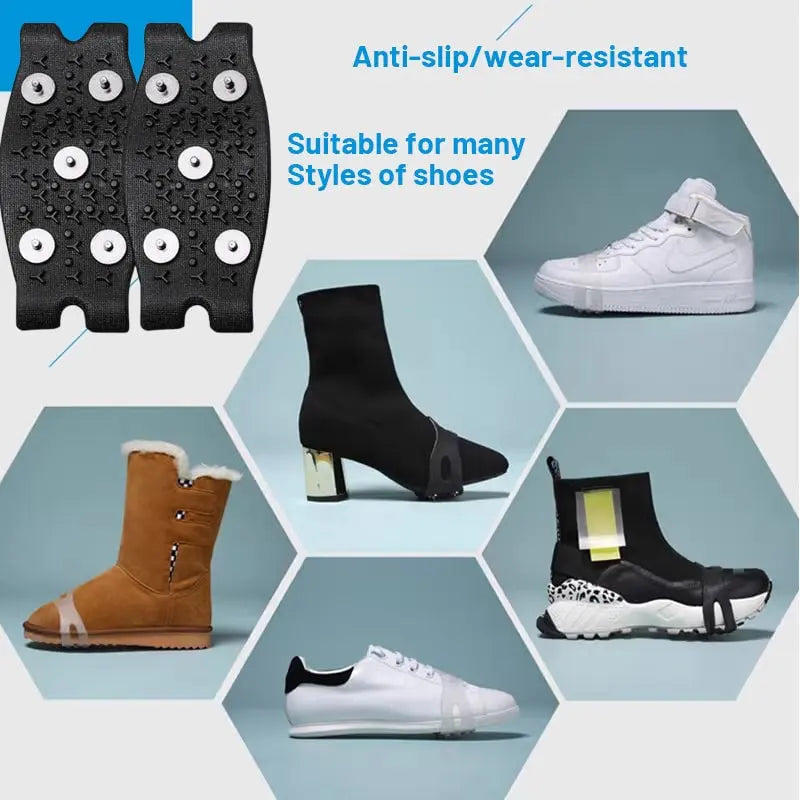 Guili | Anti-slip shoe covers with spikes for children and adults