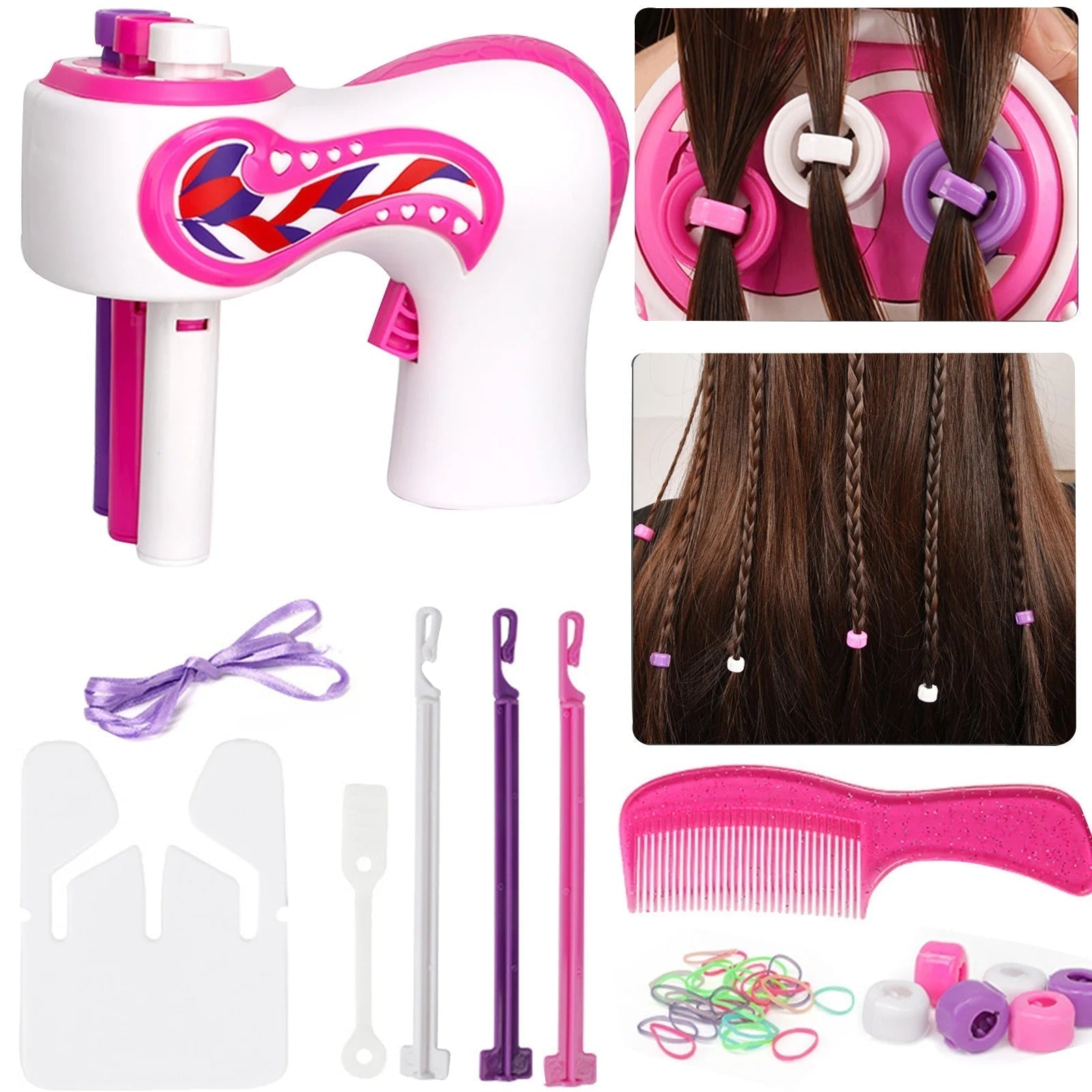 Guili | StyleTwist | Create magical hairstyles - Automatic braid machine for girls