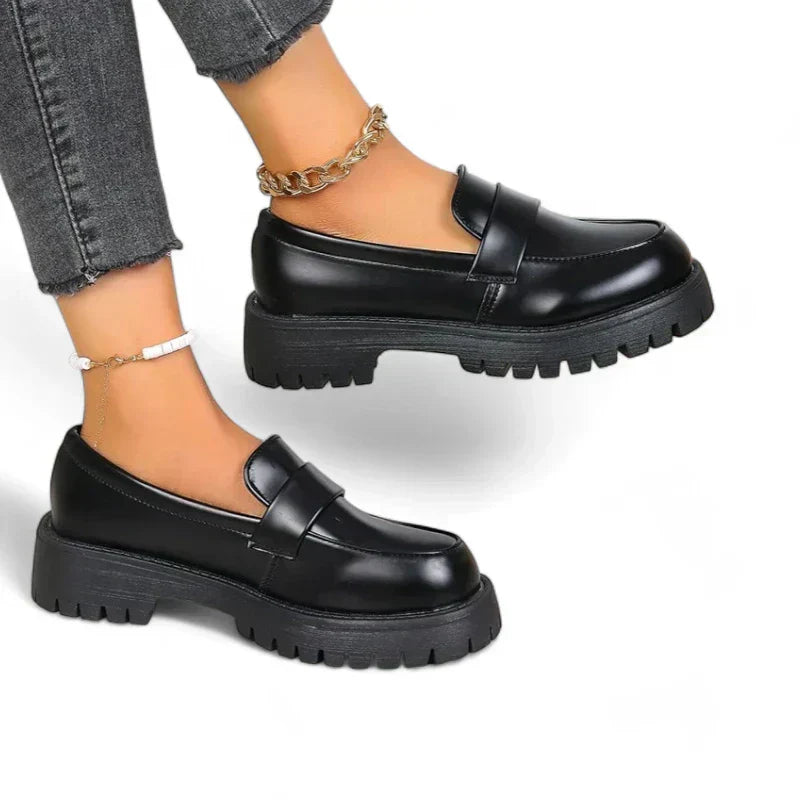 Guili | Orthopedic moccasin for ladies with satin wedges