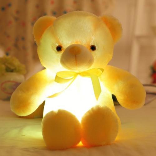 Guili | GlowTeddy | Lights up the night - LED Teddy Bear Plush for kids