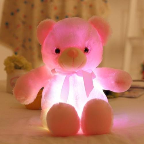 Guili | GlowTeddy | Lights up the night - LED Teddy Bear Plush for kids