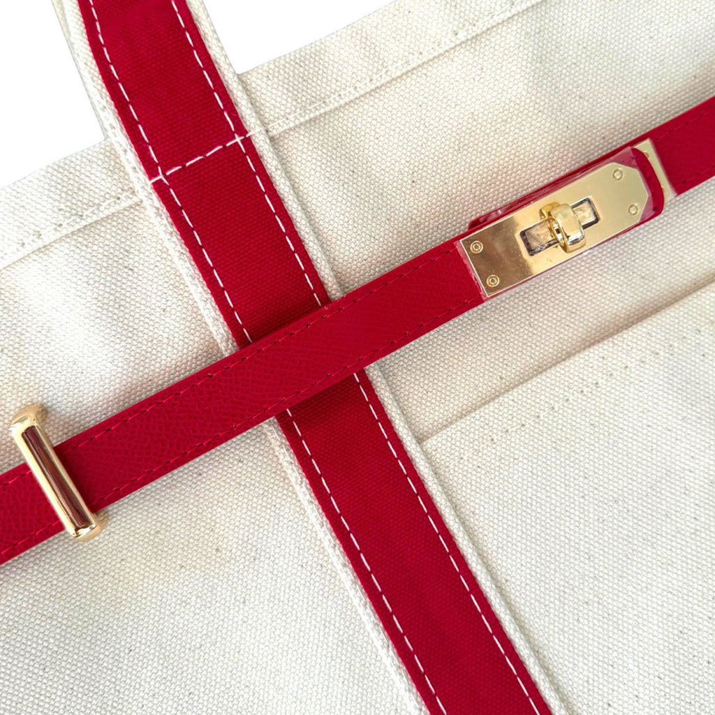 Seavelle – Classic Cotton Canvas Tote with Reinforced Steel Design