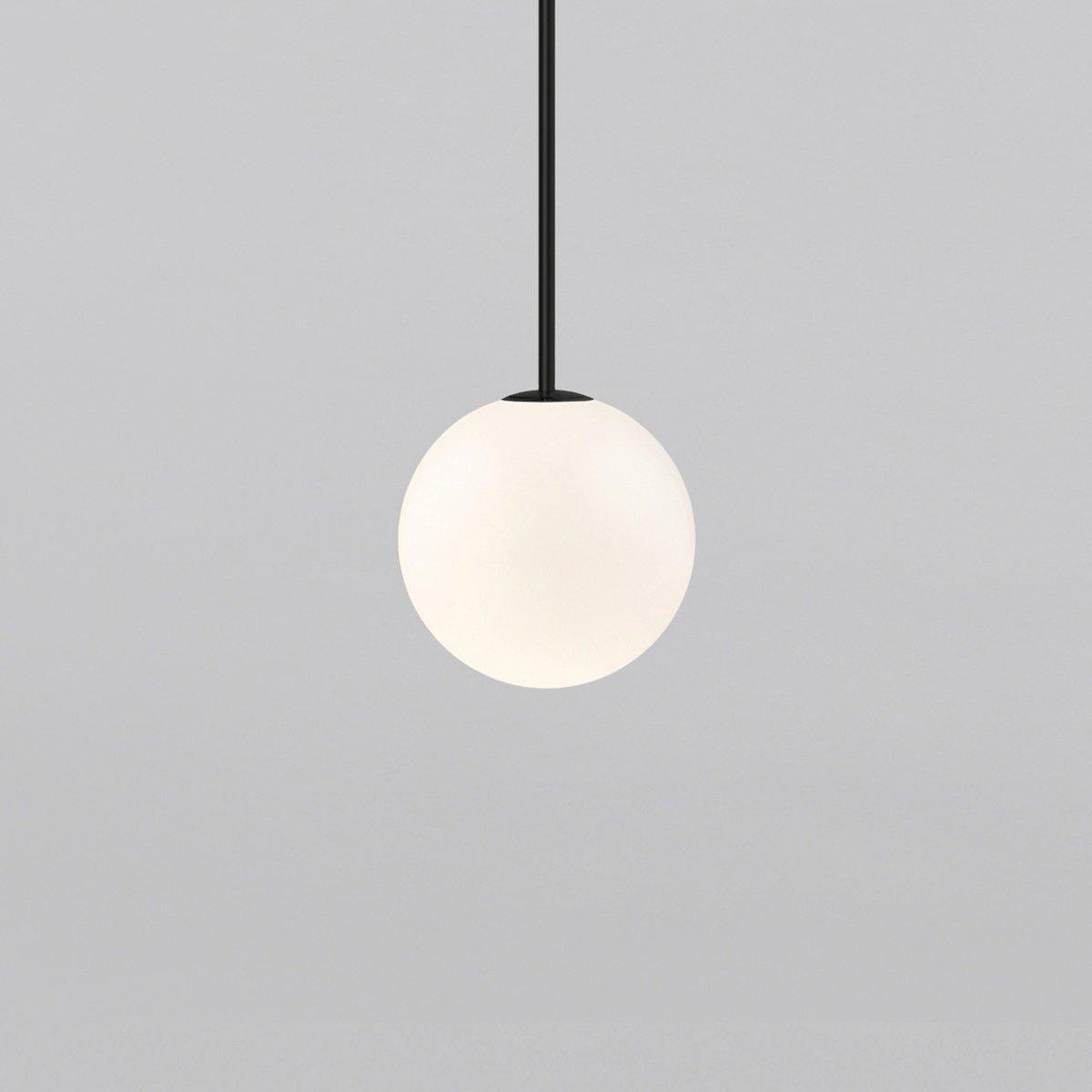 Minimalist Brass Globe Glass Pendant 1-Light