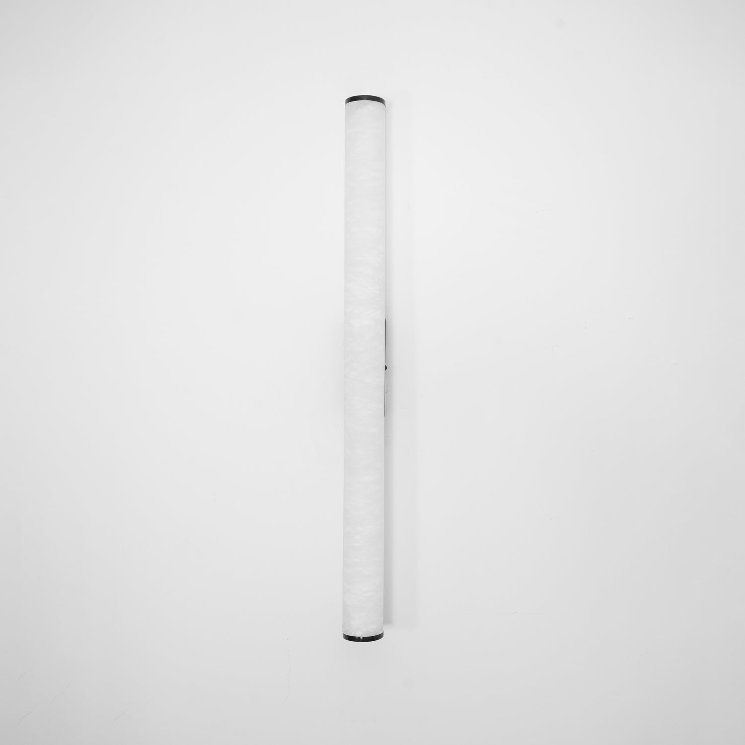 Modern Alabaster Tube LED Wall Sconce 1-Light