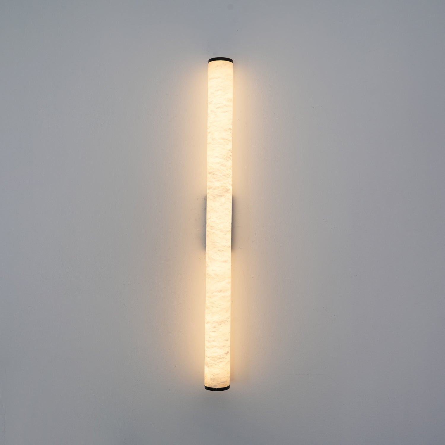 Modern Alabaster Tube LED Wall Sconce 1-Light