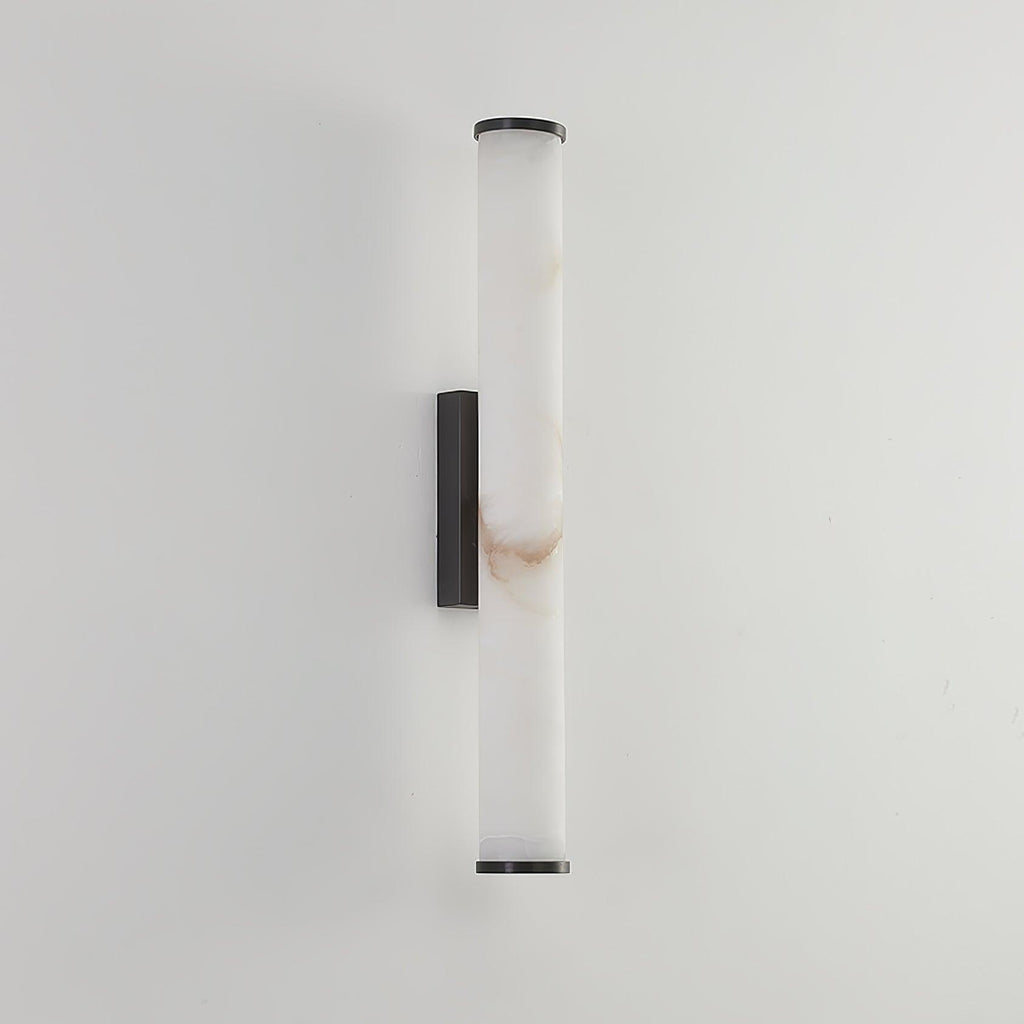 Modern Alabaster Tube LED Wall Sconce 1-Light