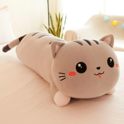 Guili | Big Cat Cuddle Pillow | Cute Comfort - Soft and High-Quality Plush Kitten Toy