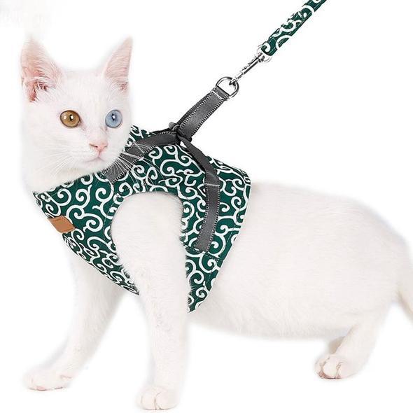 Guili | Cat Vest Harness and Leash Set to Outdoor Walking