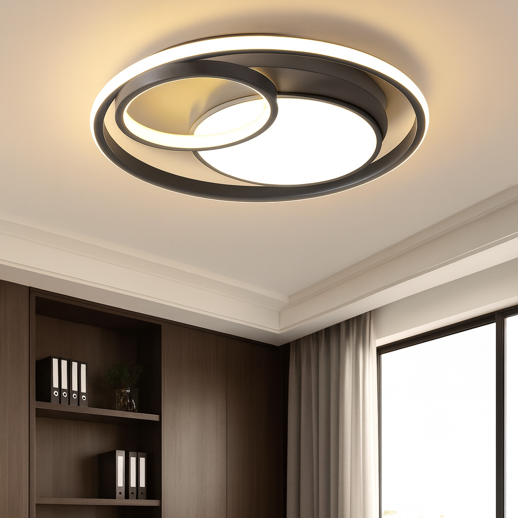 Modern Loop LED Ceiling Light 1-Light