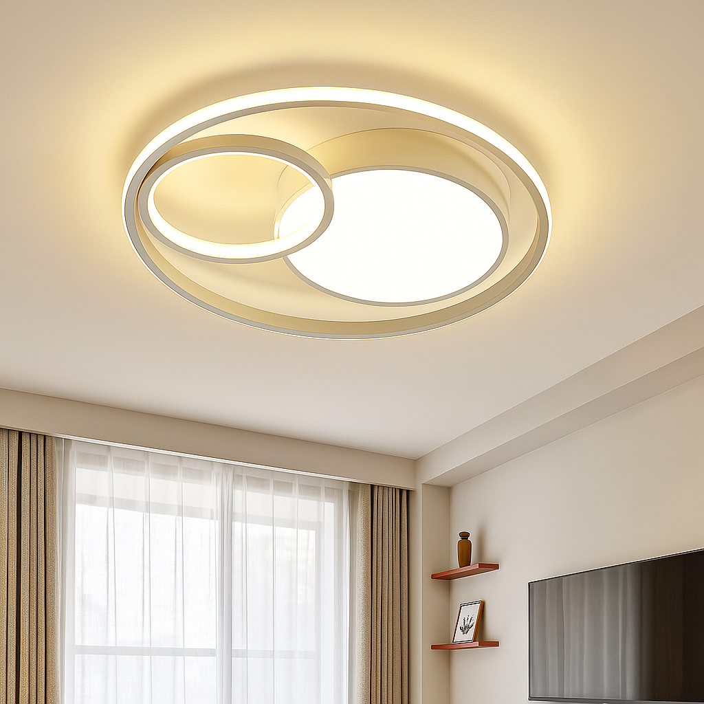 Modern Loop LED Ceiling Light 1-Light