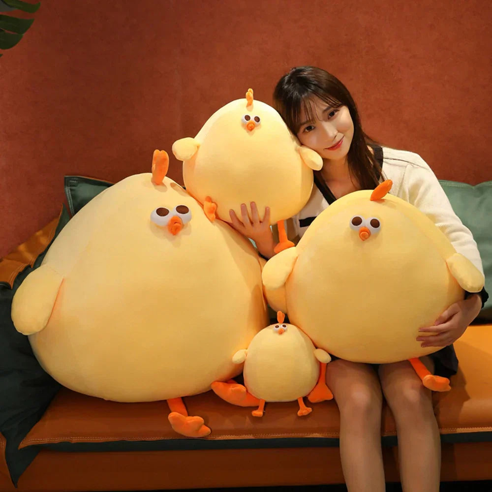 Guili | ChubbyHen | Soft Cuddle - Cute Mother Hen Plush Pillow for Children