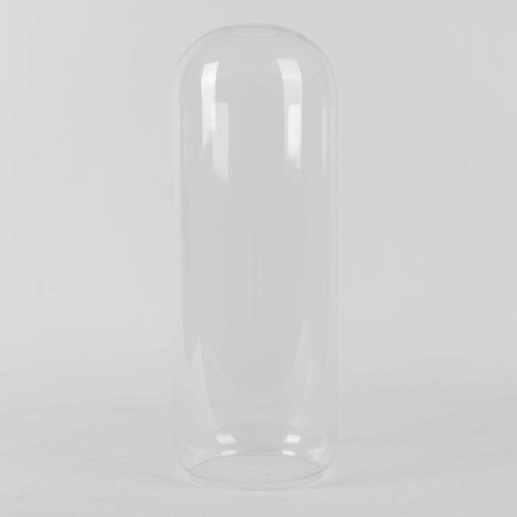 Modern Capsule Perforated Glass Pendant Light 1-Light