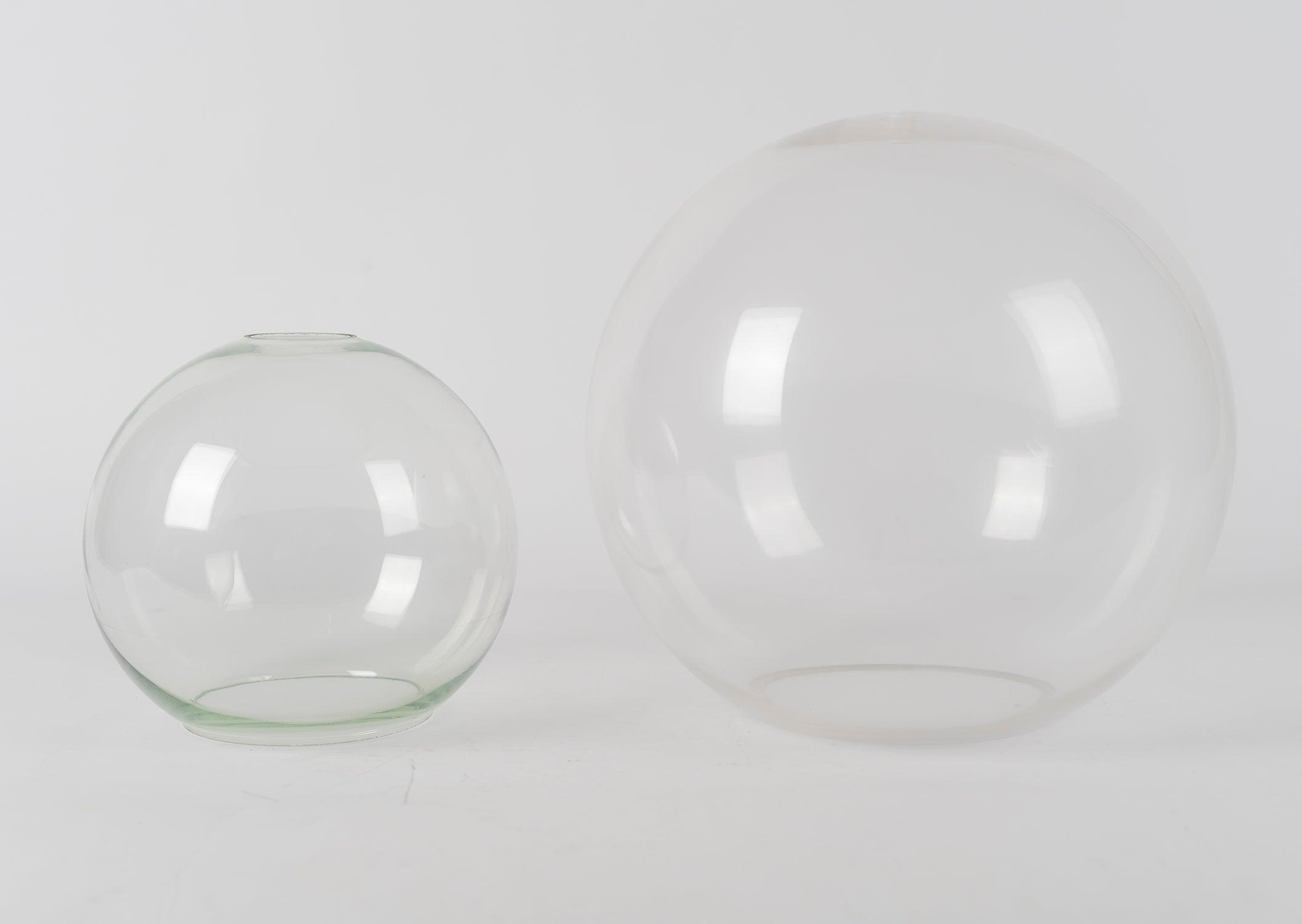 Modern Capsule Perforated Glass Pendant Light 1-Light