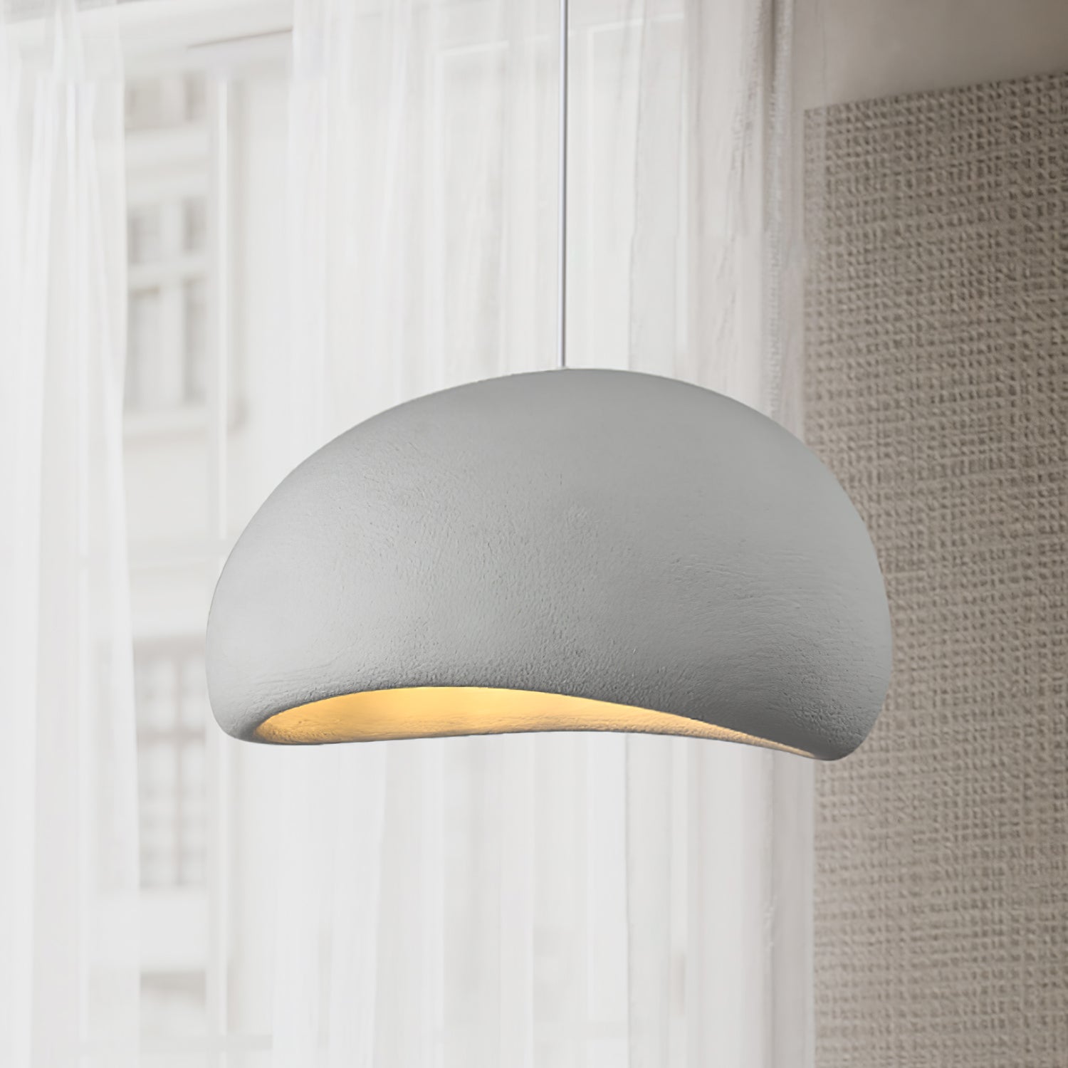 Modern Minimalist Dome LED Pendant Light 1-Light