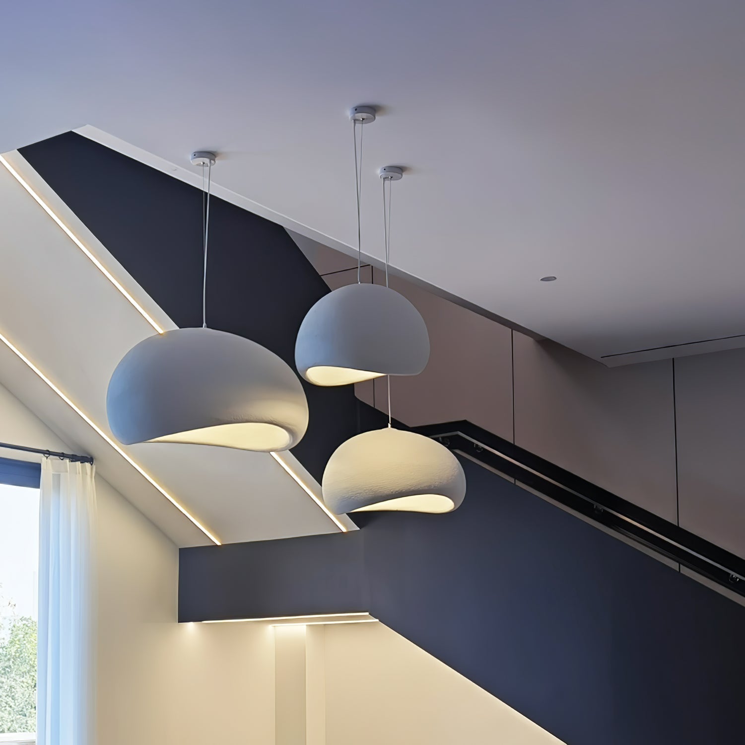 Modern Minimalist Dome LED Pendant Light 1-Light