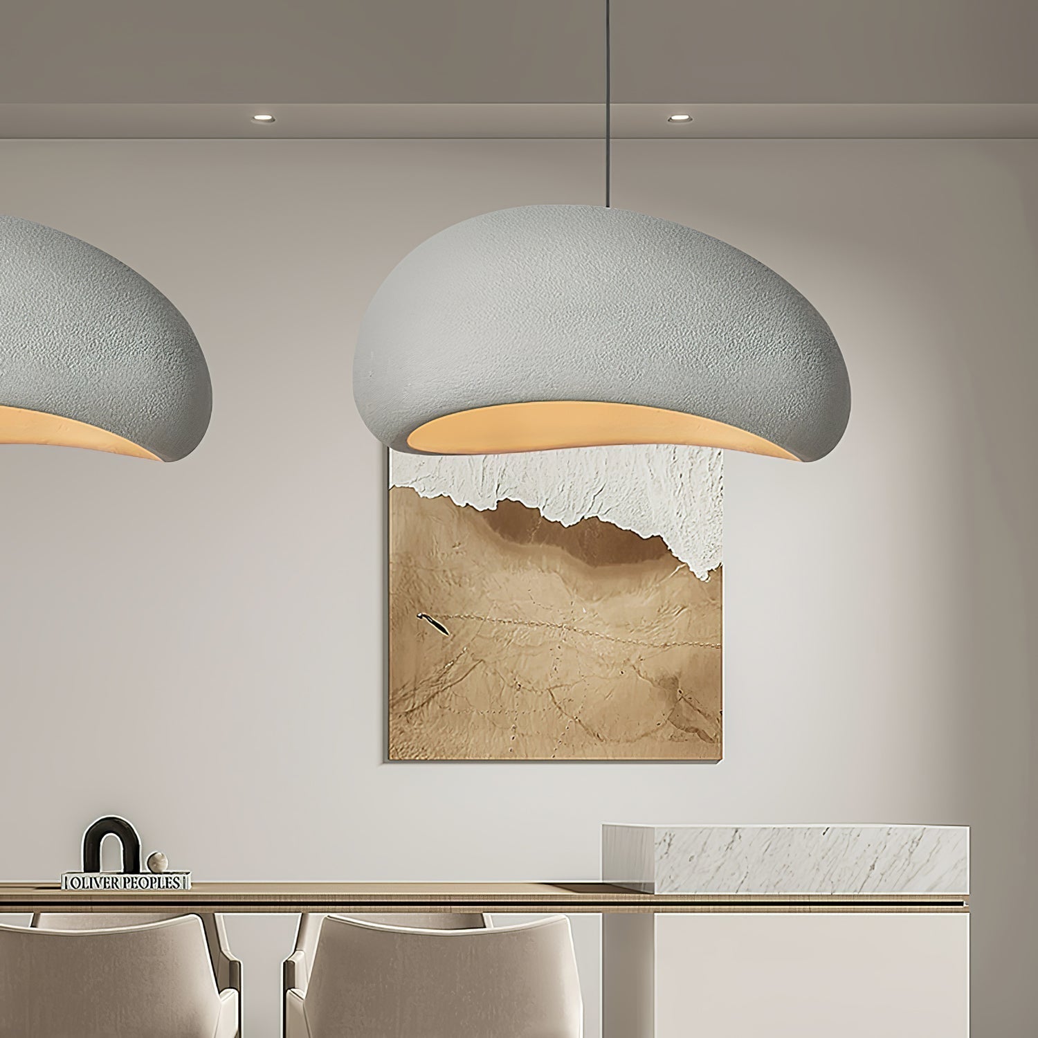 Modern Minimalist Dome LED Pendant Light 1-Light
