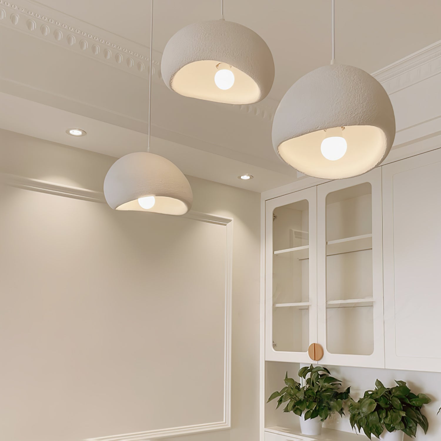 Modern Minimalist Dome LED Pendant Light 1-Light
