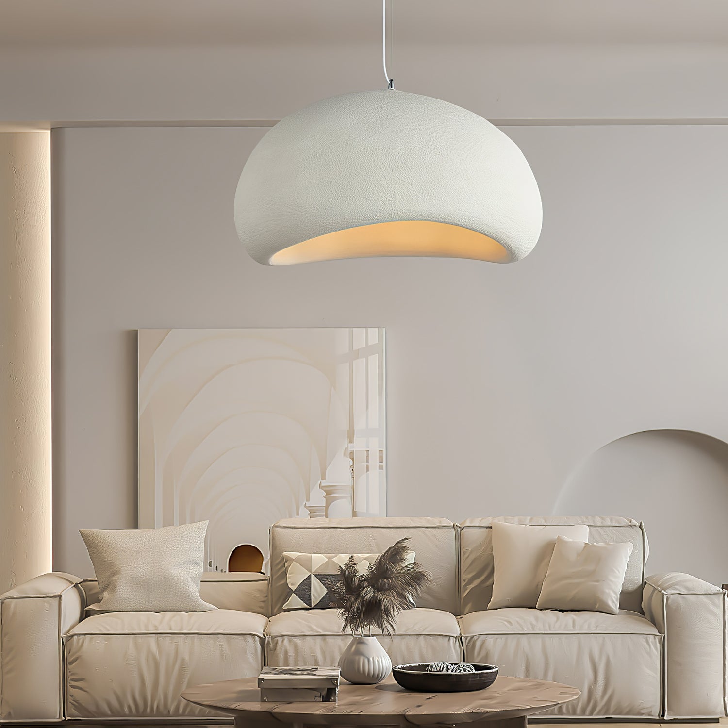Modern Minimalist Dome LED Pendant Light 1-Light