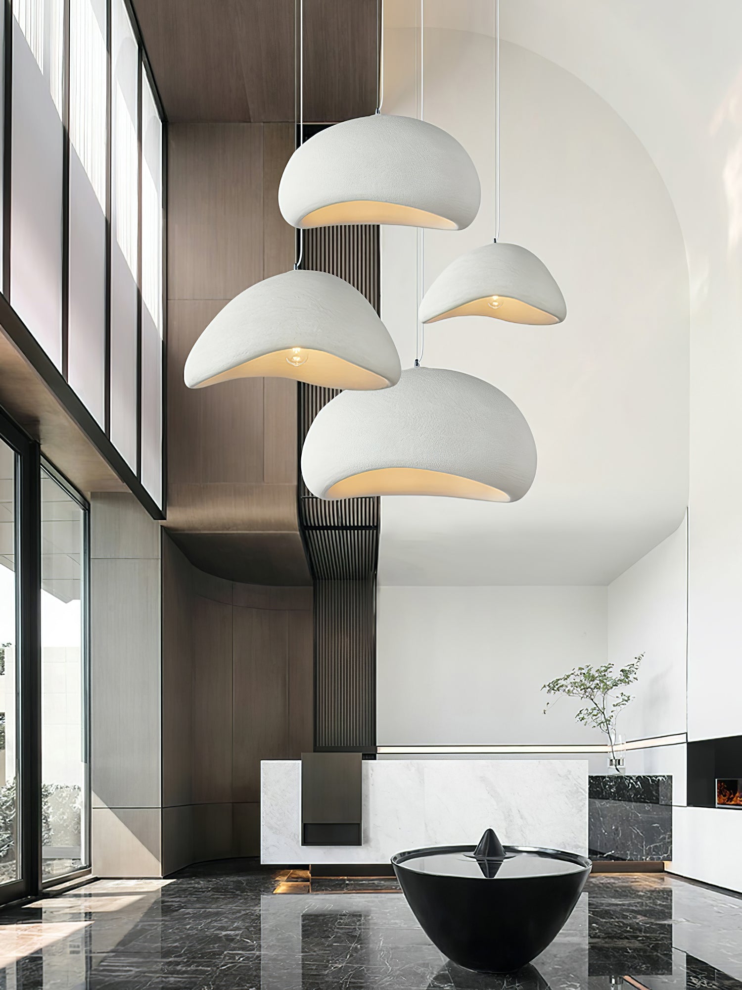 Modern Minimalist Dome LED Pendant Light 1-Light