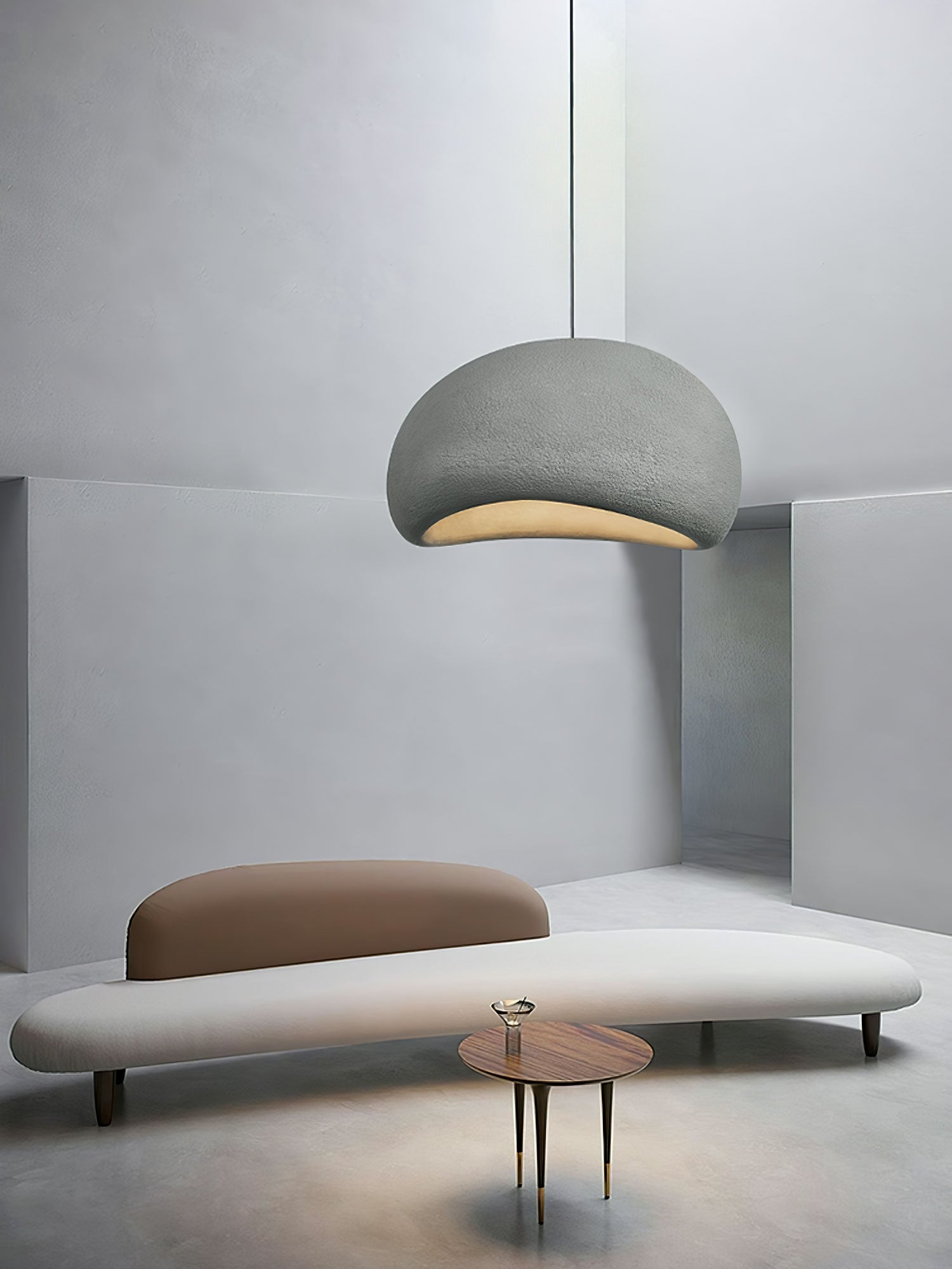 Modern Minimalist Dome LED Pendant Light 1-Light