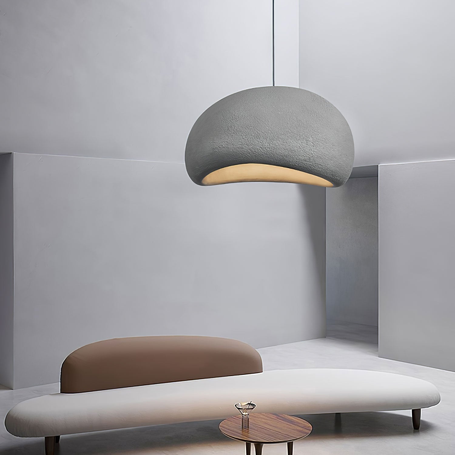 Modern Minimalist Dome LED Pendant Light 1-Light