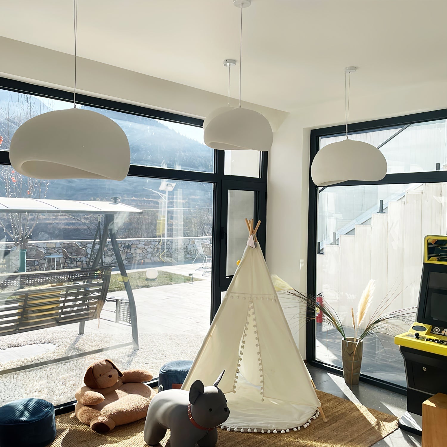 Modern Minimalist Dome LED Pendant Light 1-Light