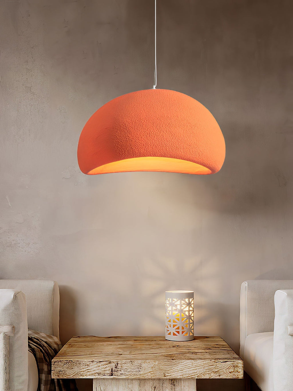Modern Minimalist Dome LED Pendant Light 1-Light