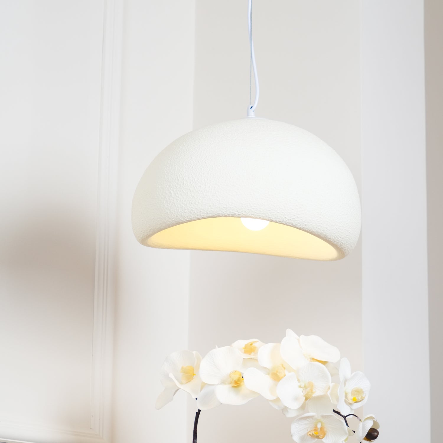 Modern Minimalist Dome LED Pendant Light 1-Light