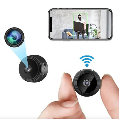 EyeGuard | Compact WiFi Security Camera with HD Night Vision